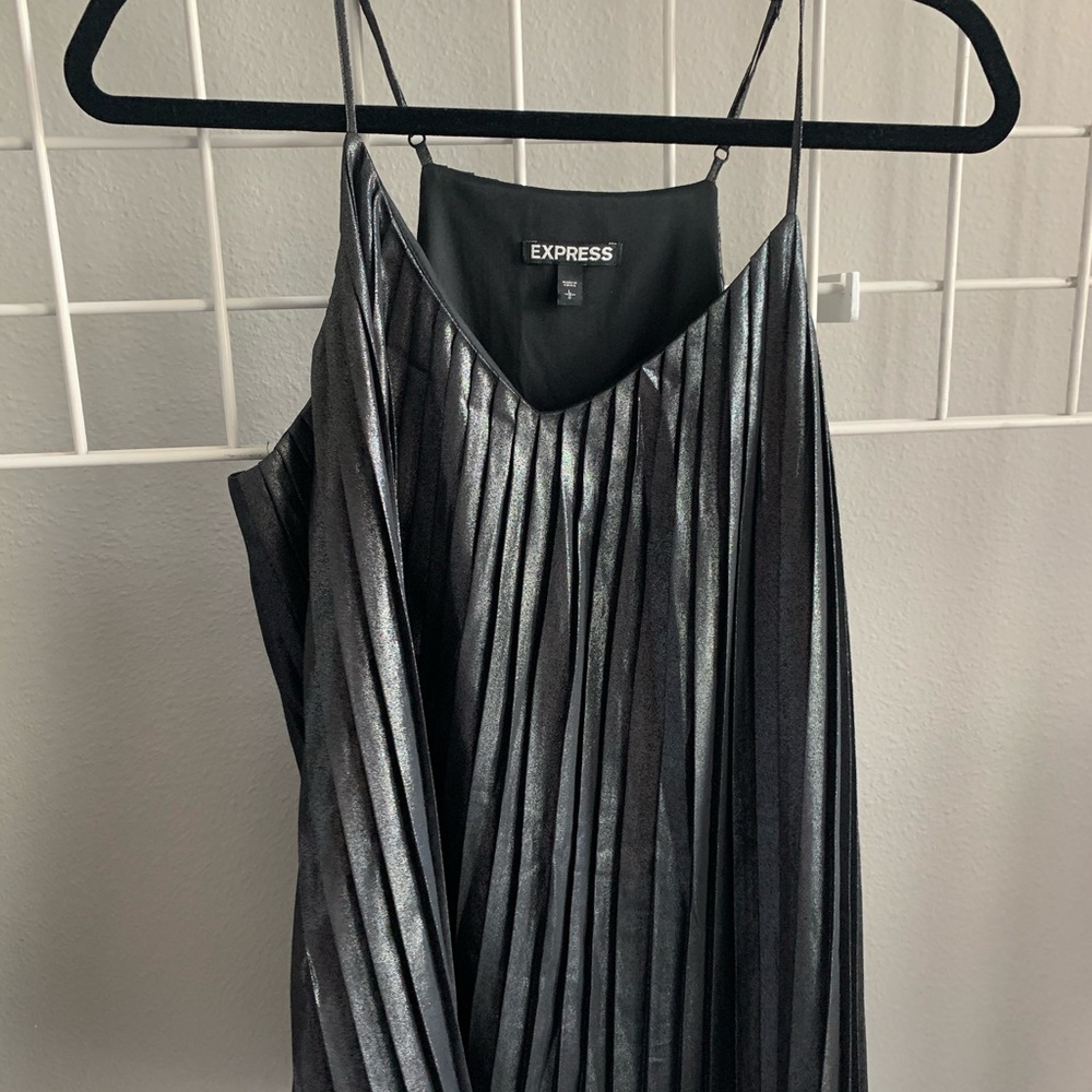 Express Pleated Tank Top